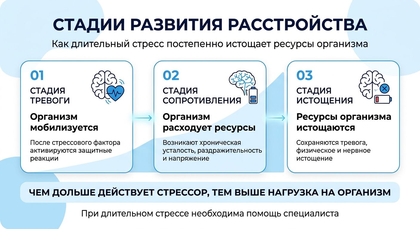 Лечение стресса в Александровск-Сахалинском инфографика